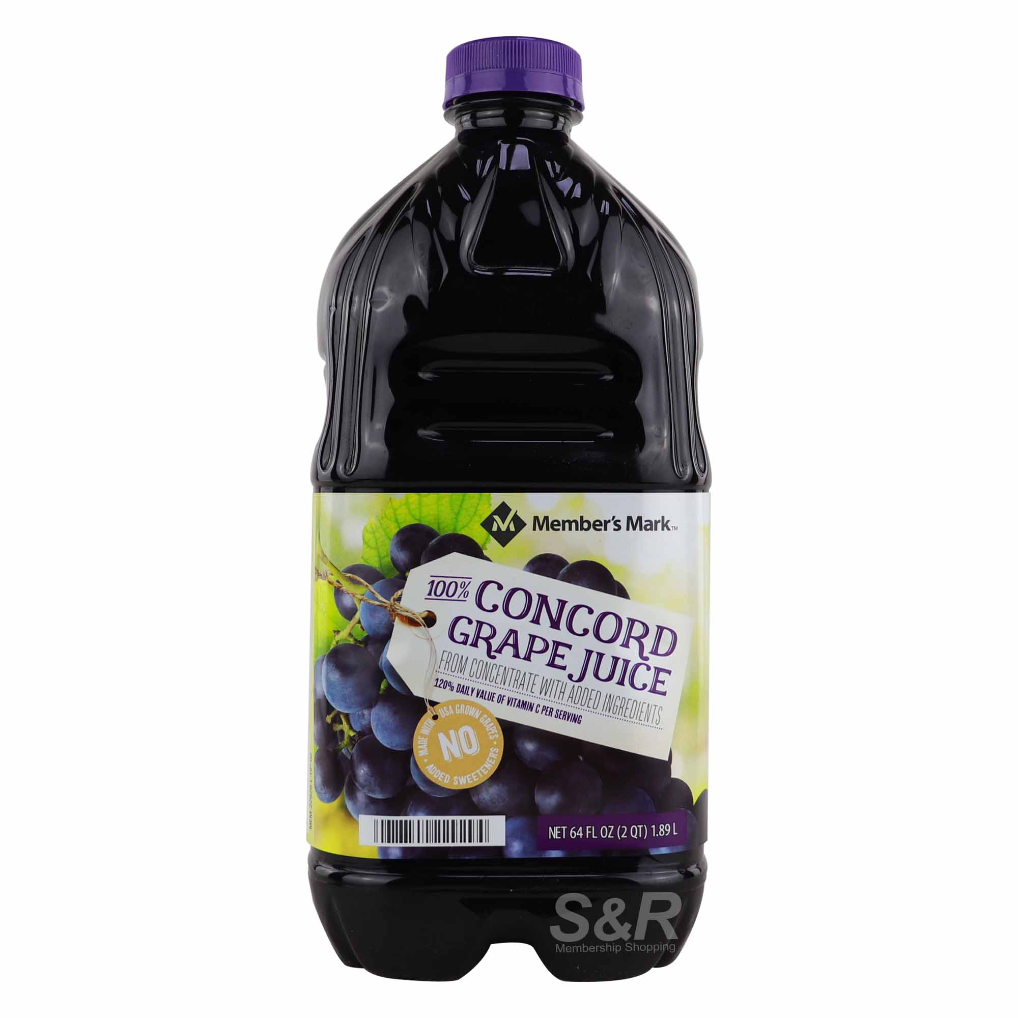 Member's Mark 100% Concord Grape Juice 1.89L
